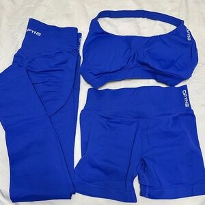ONFYN DWOT Women's Blue Activewear Set